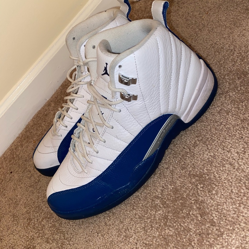 French Blue Jordan 12s